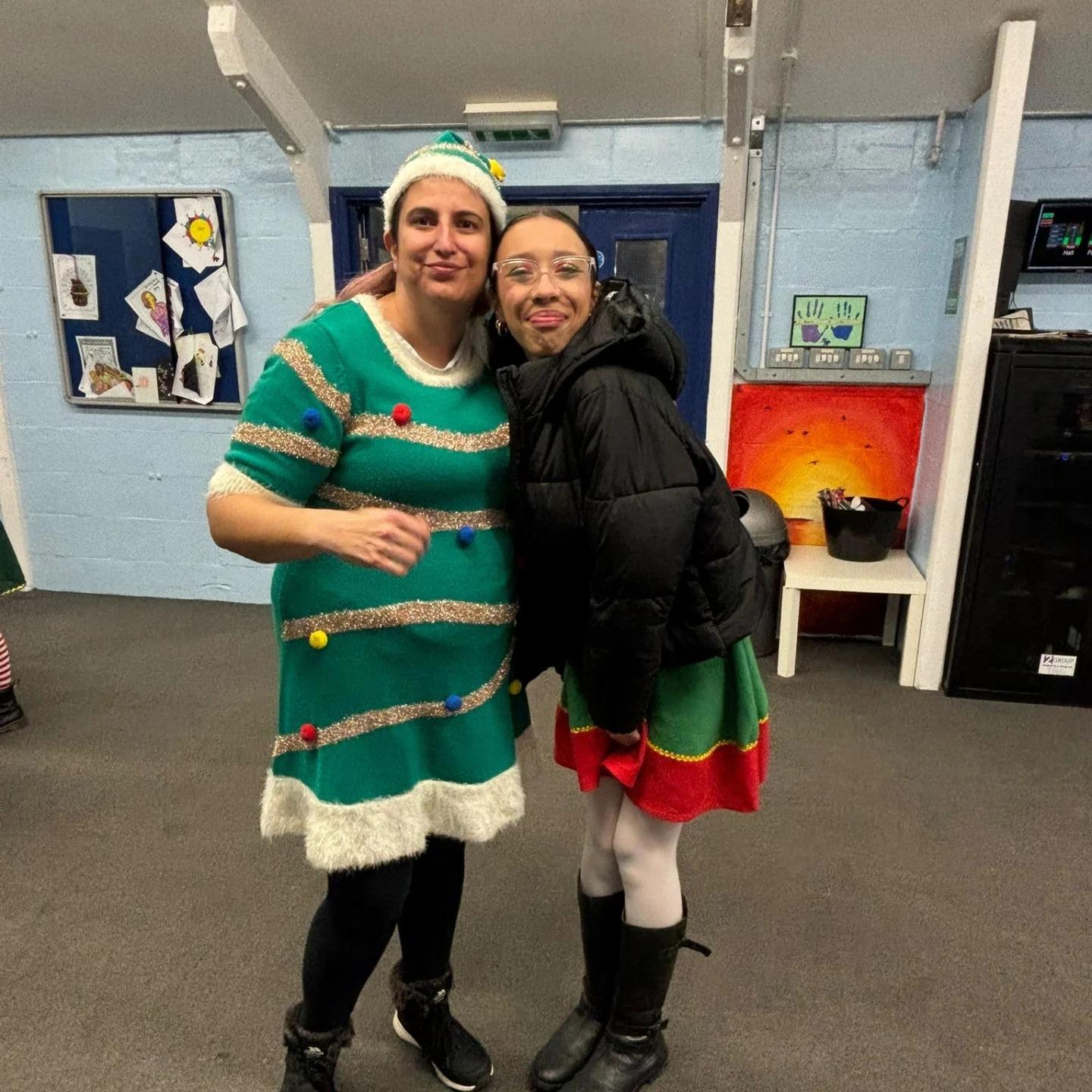 Young people involved in a youth club evening activity.